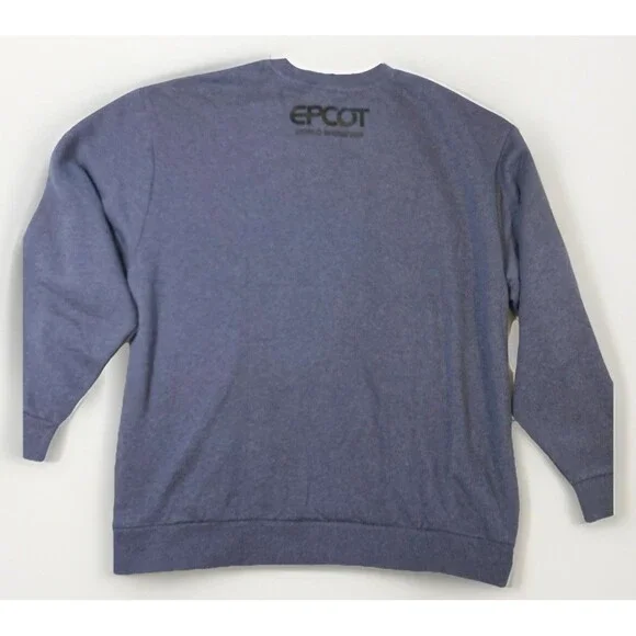 Disney Epcot American Adventure Mickey Mouse Crewneck Sweatshirt Adult 2XL NWOT - Picture 3 of 5